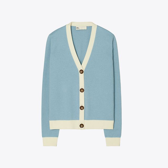 Tory Burch Triple Layer Cashmere Cardigan | The Summit