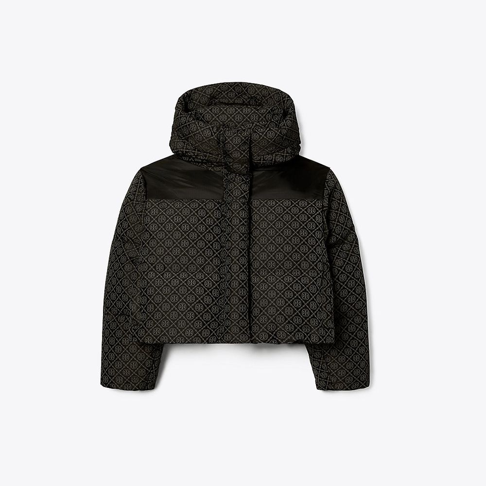 Tory Burch Cropped Logo Down Jacket | The Summit