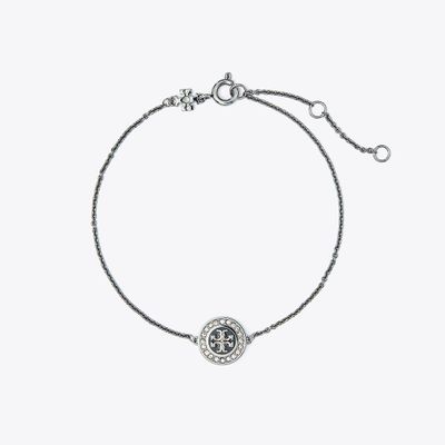 Tory Burch Delicate Kira Enamel Pavé Bracelet
