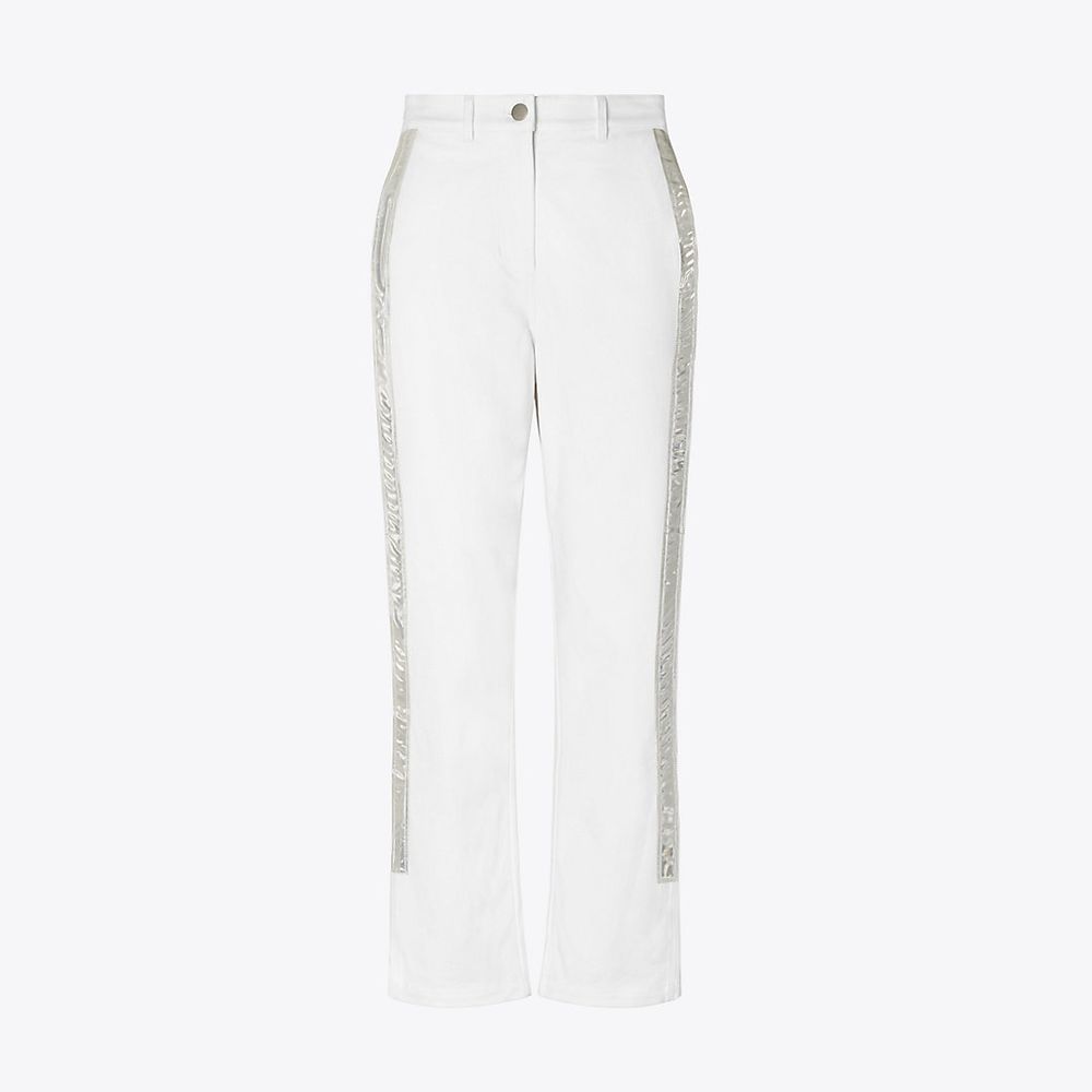 Tory Burch Reflective Panel Pant | The Summit