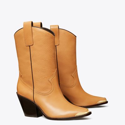 Tory Burch Western Mid Boot