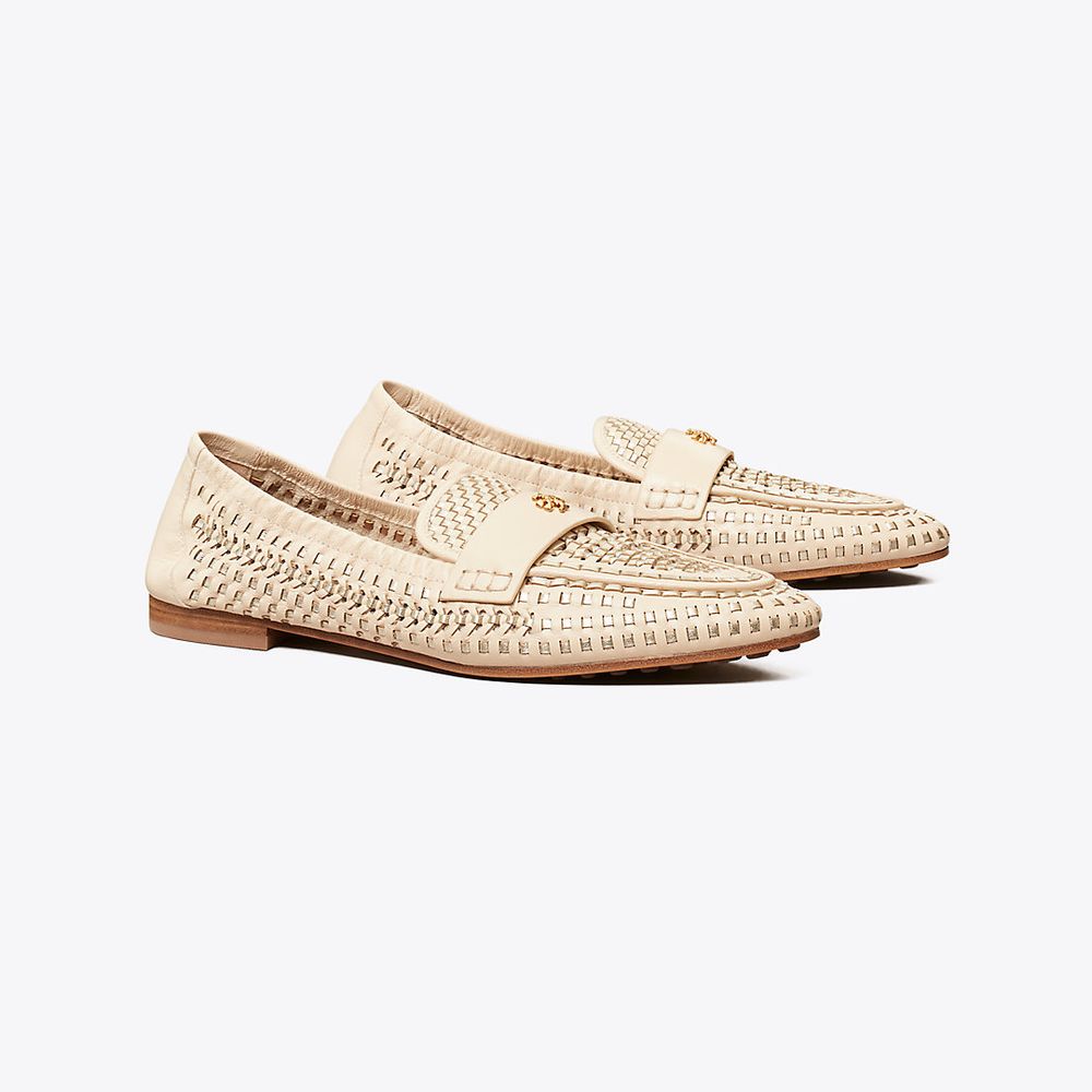 Tory Burch Woven Ballet Loafer | The Summit