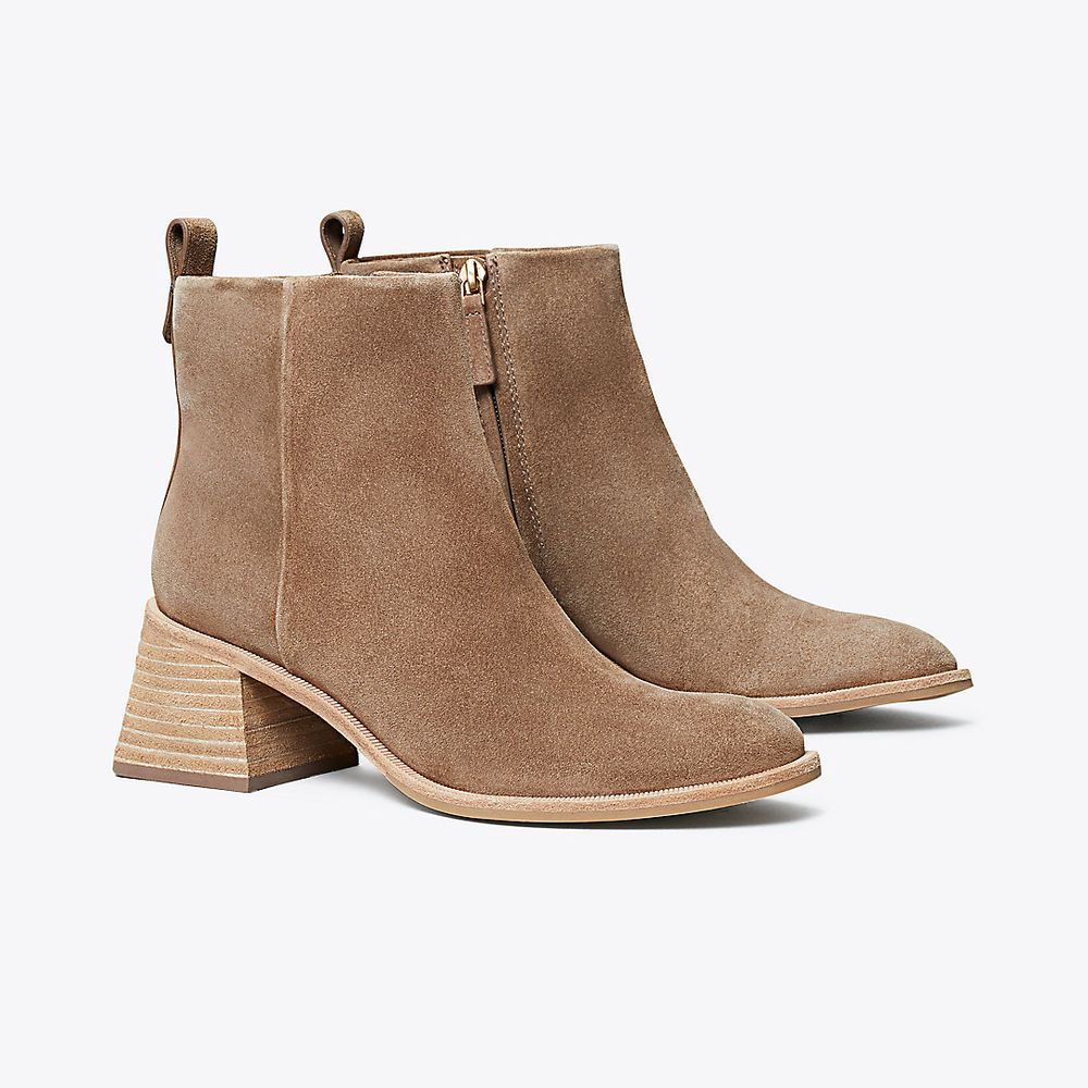 Tory Burch Casual 60mm Zip Up Bootie | The Summit