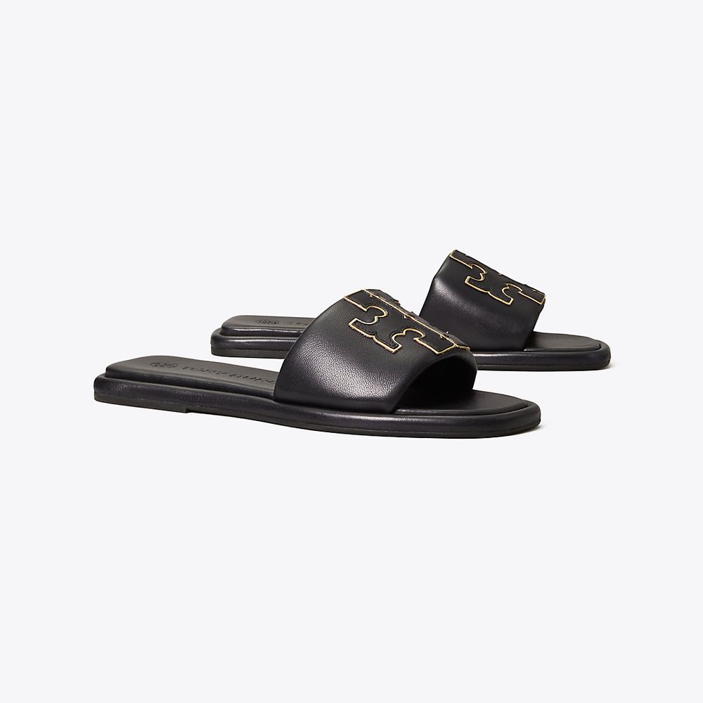 Tory Burch Double T Sport Slide | The Summit