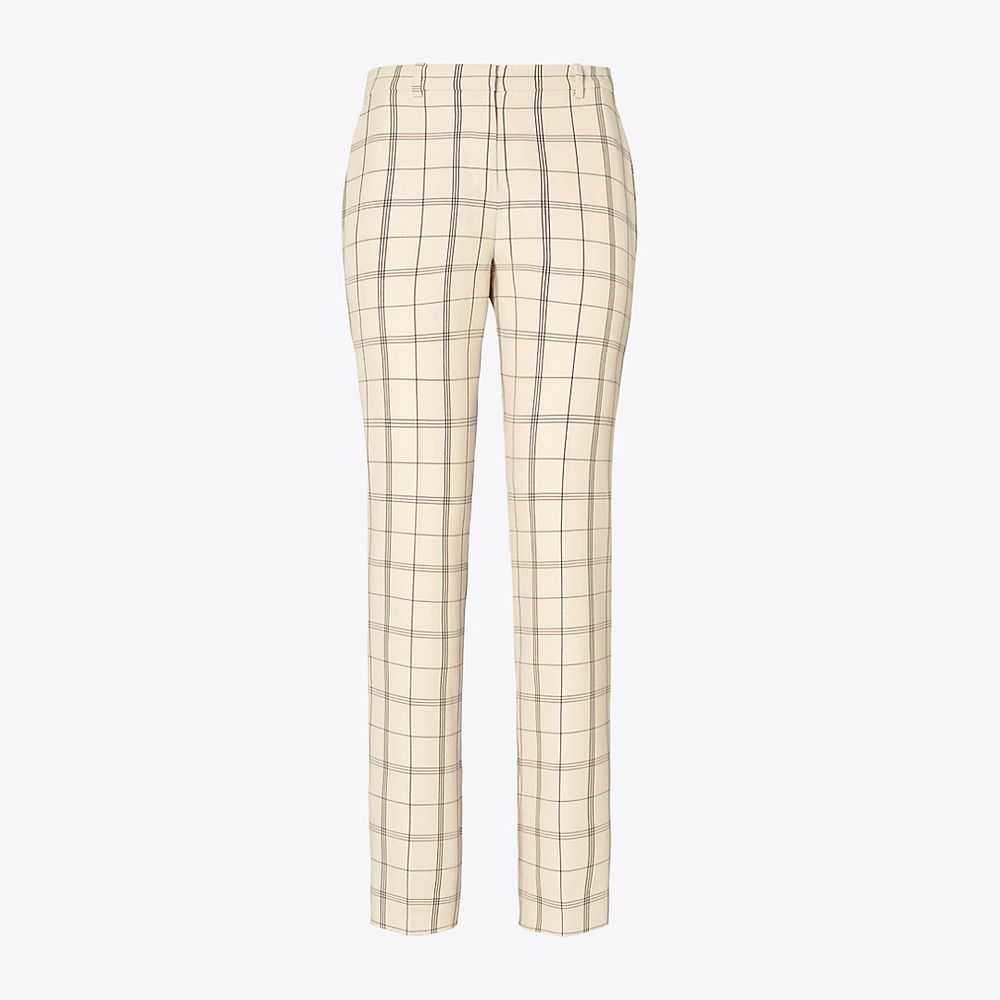 Tory Burch Yarn-Dyed Twill Golf Pant | The Summit