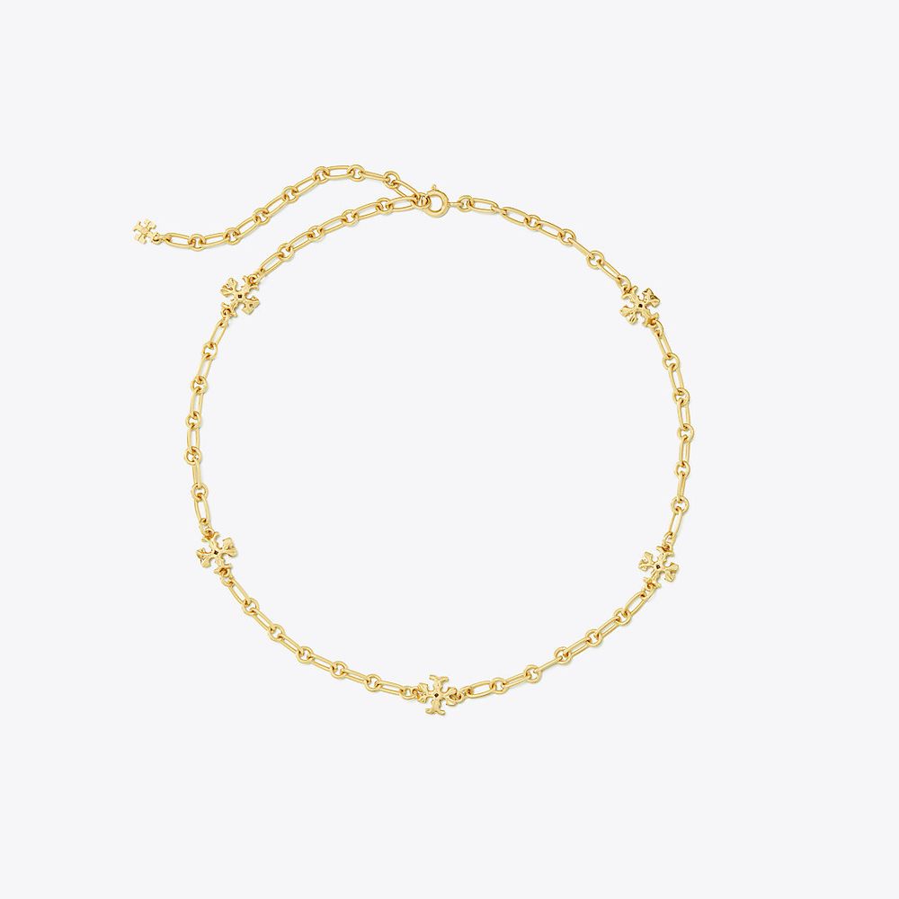 Tory Burch Roxanne Chain Delicate Necklace | The Summit