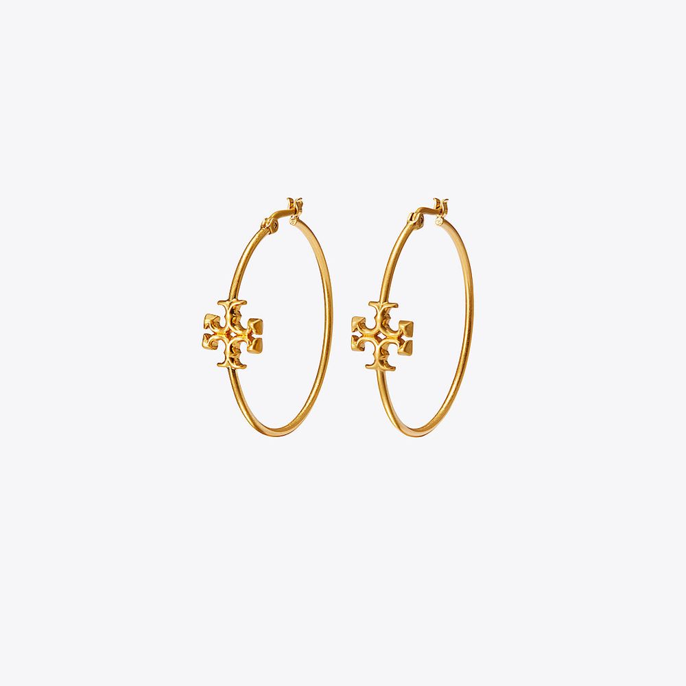 Tory Burch Eleanor Hoop Earring | The Summit