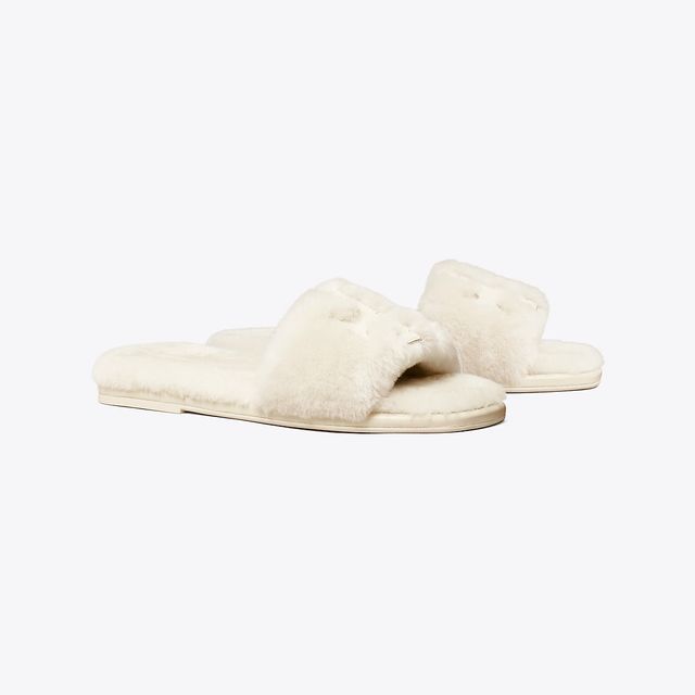 Tory Burch Shearling Slipper | The Summit