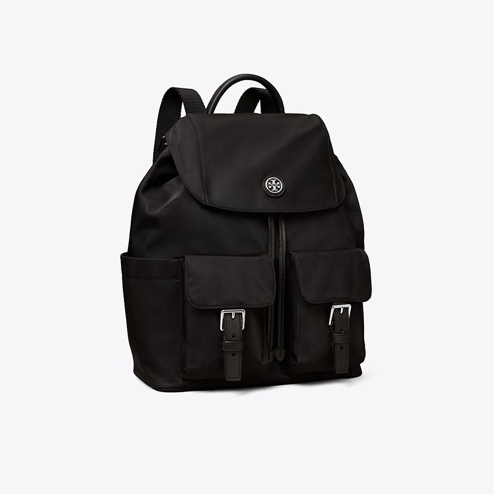 Tory Burch Nylon Flap Backpack | The Summit