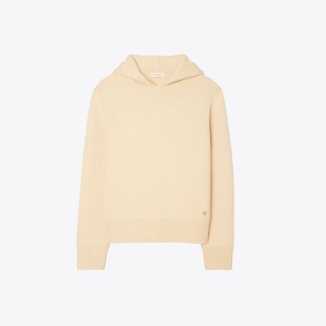 Tory Burch French Terry Chevron Hoodie | The Summit