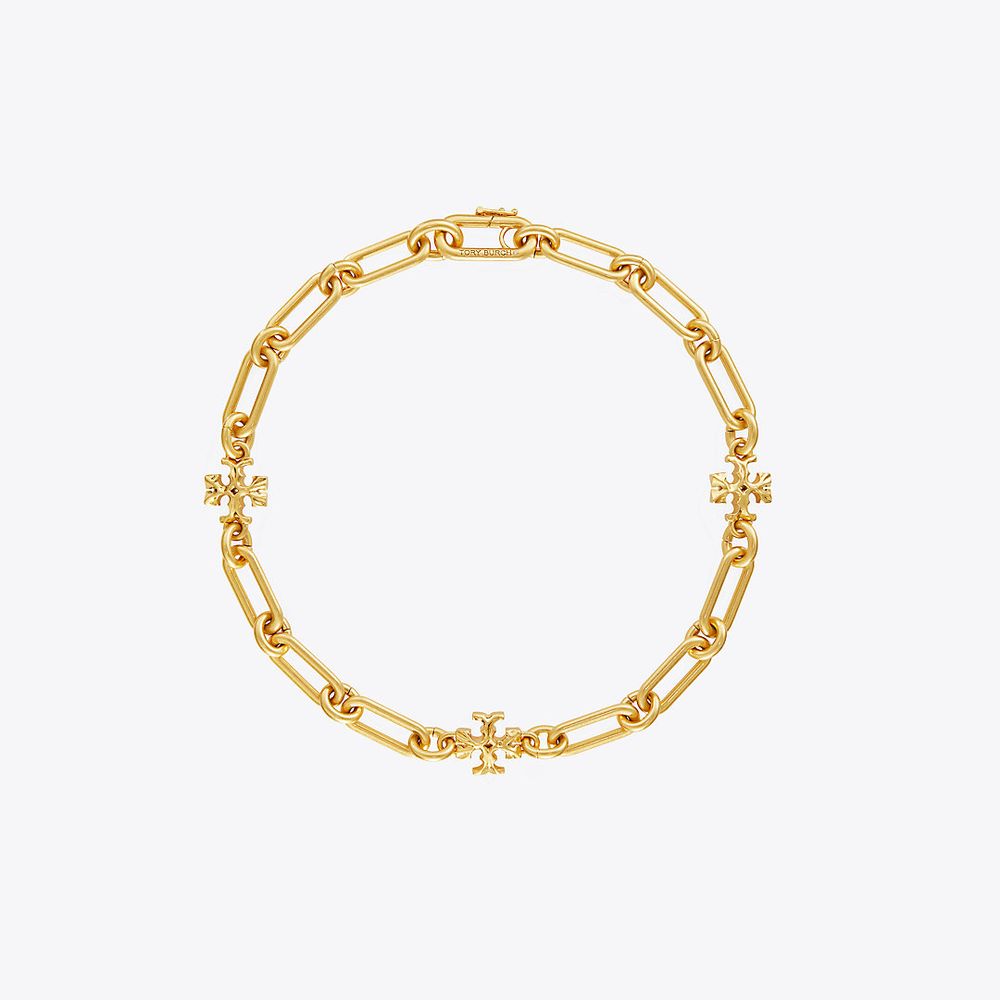 Tory Burch Roxanne Chain Short Necklace | The Summit