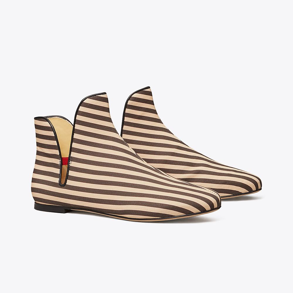 Tory Burch Claire McCardell Striped Slip-On Boot | The Summit