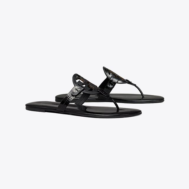 Tory Burch Miller Soft Patent Leather Sandal | The Summit