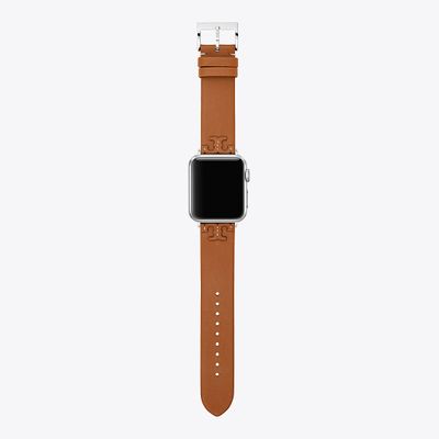 Tory Burch McGraw Band for Apple Watch®, Luggage Leather, 38 MM - 40 MM