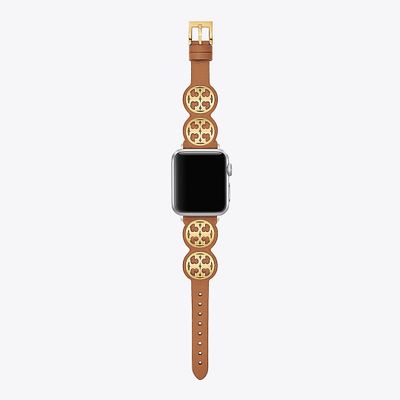 Tory Burch Miller Band For Apple Watch®, Luggage Leather, 38 MM - 40 MM