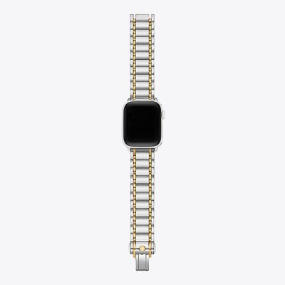 Tory Burch Miller Band for Apple Watch®, Two-Tone Gold/Stainless Steel 38 - 40MM