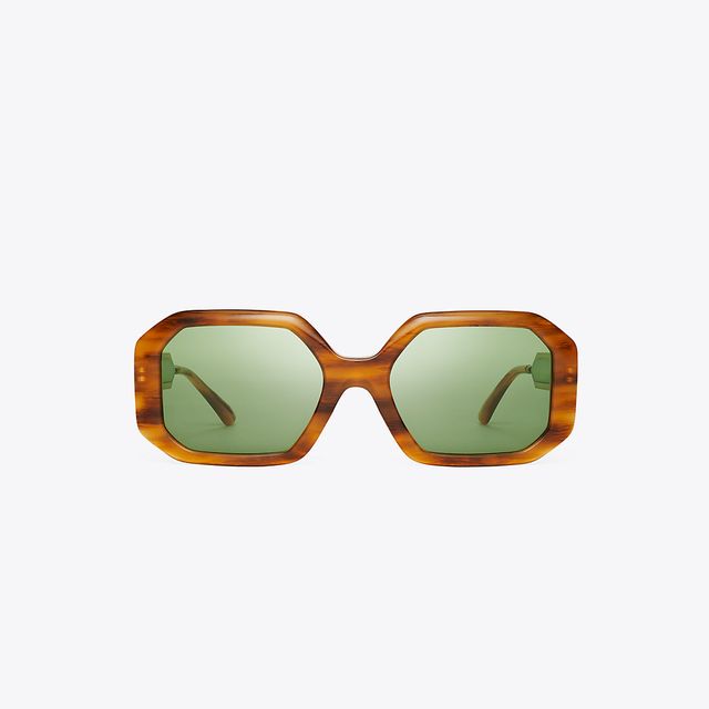 Tory Burch Painted-Rim Sunglasses | The Summit