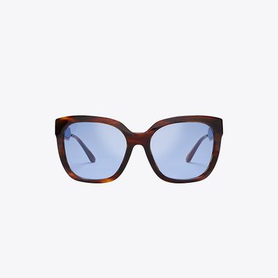 Tory Burch Oversized Square Logo Sunglasses | The Summit