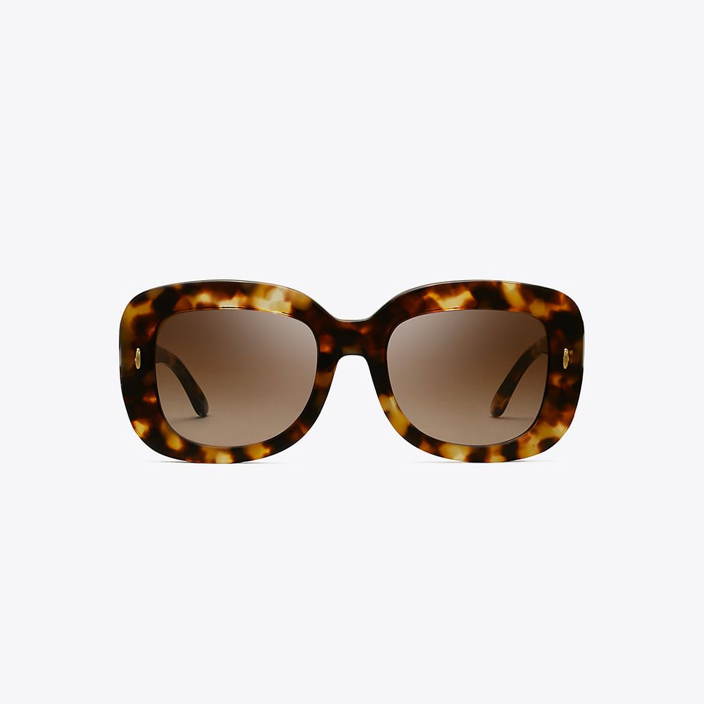 Tory Burch Miller Oversized Square Sunglasses | The Summit