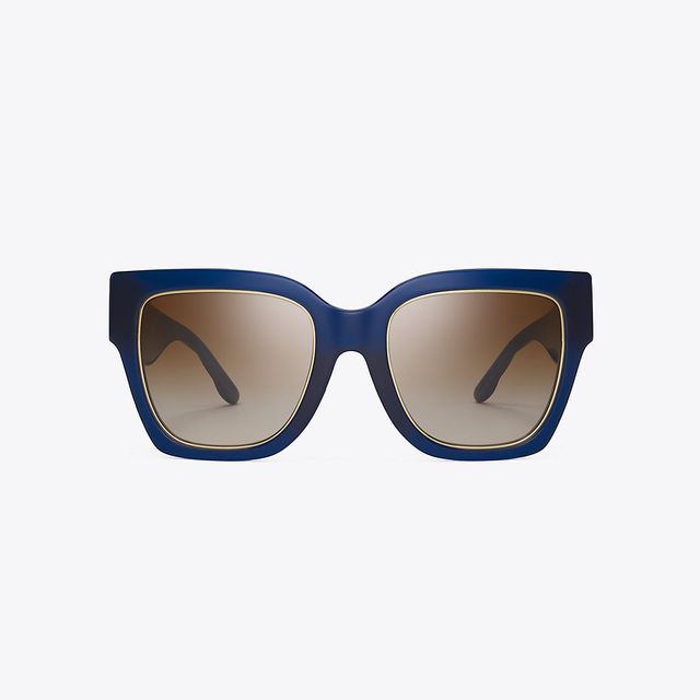 Tory Burch Oversized Square Logo Sunglasses | The Summit