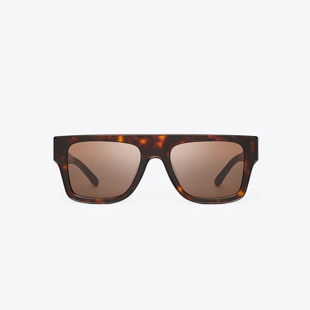 Tory Burch Oversized Square Logo Sunglasses | The Summit