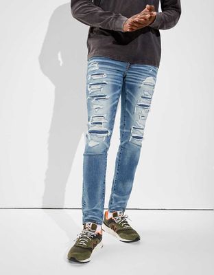 AE AirFlex 360 Patched Skinny Jean