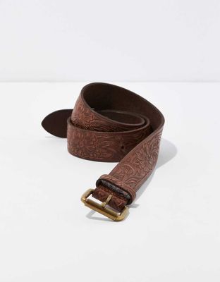 AEO Tooled Leather Belt