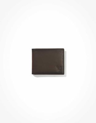 AEO Leather Bifold Wallet