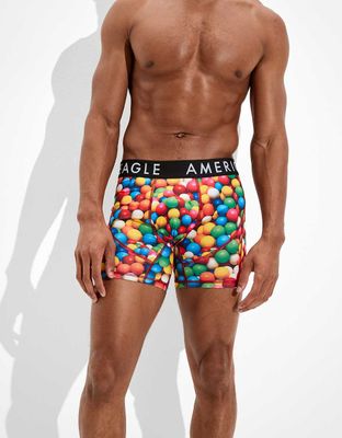 AEO Gumballs 6" Flex Boxer Brief With Ball Pit Pouch