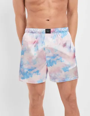 AEO Clouds Satin Lounge Boxer Short