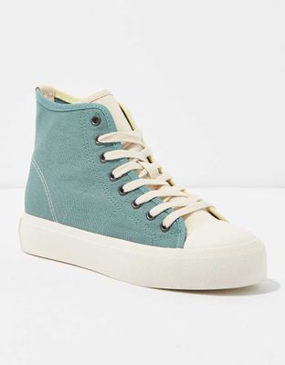 AE Colorblock Canvas High Top Sneaker