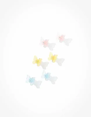 AEO Bright Butterfly Mini Claw Clip 6-Pack