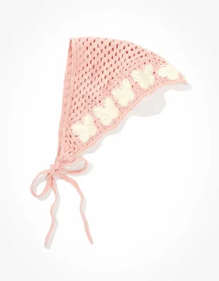 AEO Butterfly Crochet Headband