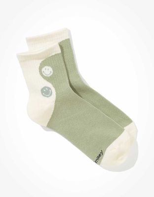 AE Smiley® Yin & Yang Boyfriend Socks
