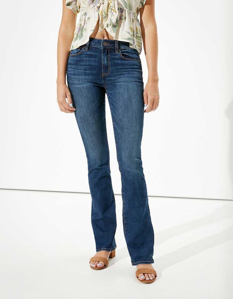 Shop AE Ne(x)t Level Low-Rise Kick Bootcut Jean online