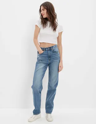 AE Stretch Highest Waist Baggy Straight Jean