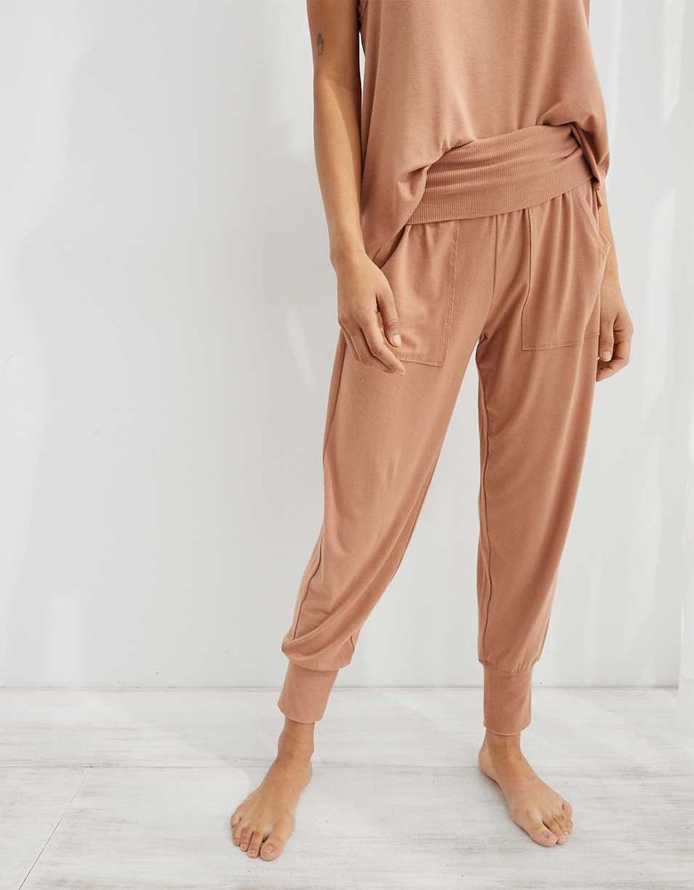 Aerie Real Soft® Foldover Jogger
