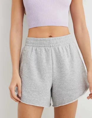 Aerie Fleece-Of-Mind High Waisted Short