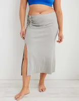 Aerie Beachwalk Midi Skirt