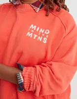 Aerie Down-To-Earth Crew Sweatshirt