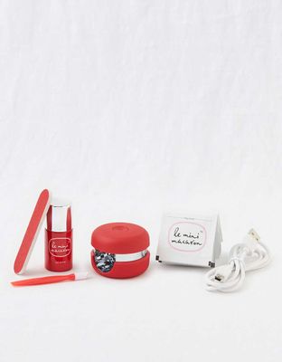 Le Mini Macaron Gel Manicure Kit - Cherry Red