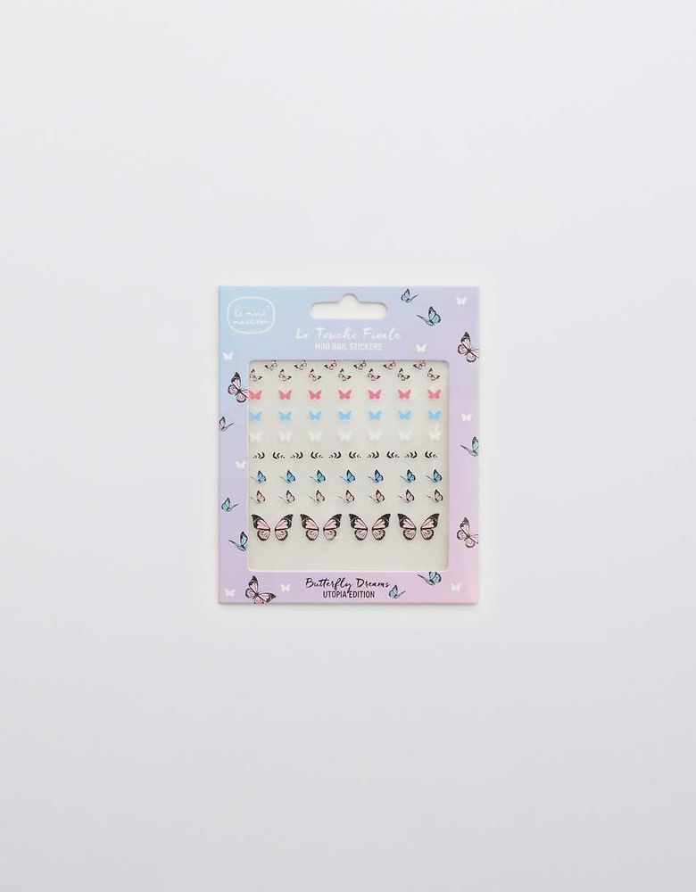 Le Mini Macaron Butterfly Nail Stickers