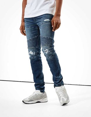 AE AirFlex+ Patched Stacked Skinny Jean