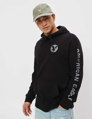 AE Super Soft Logo Graphic Hoodie T-Shirt