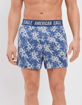 AEO Floral Ultra Soft Pocket Boxer Short