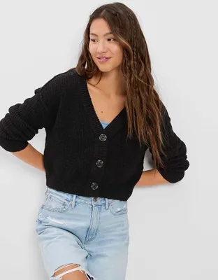 AE Cropped Cardigan