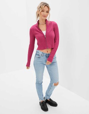AE Zip-Up Sweater