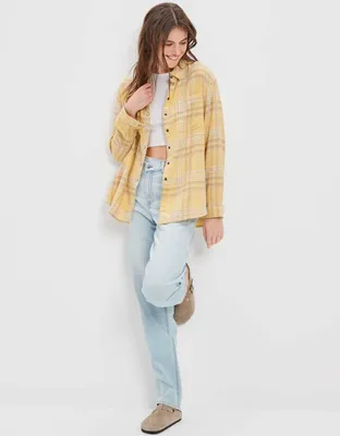 AE Oversized Button-Up Shirt
