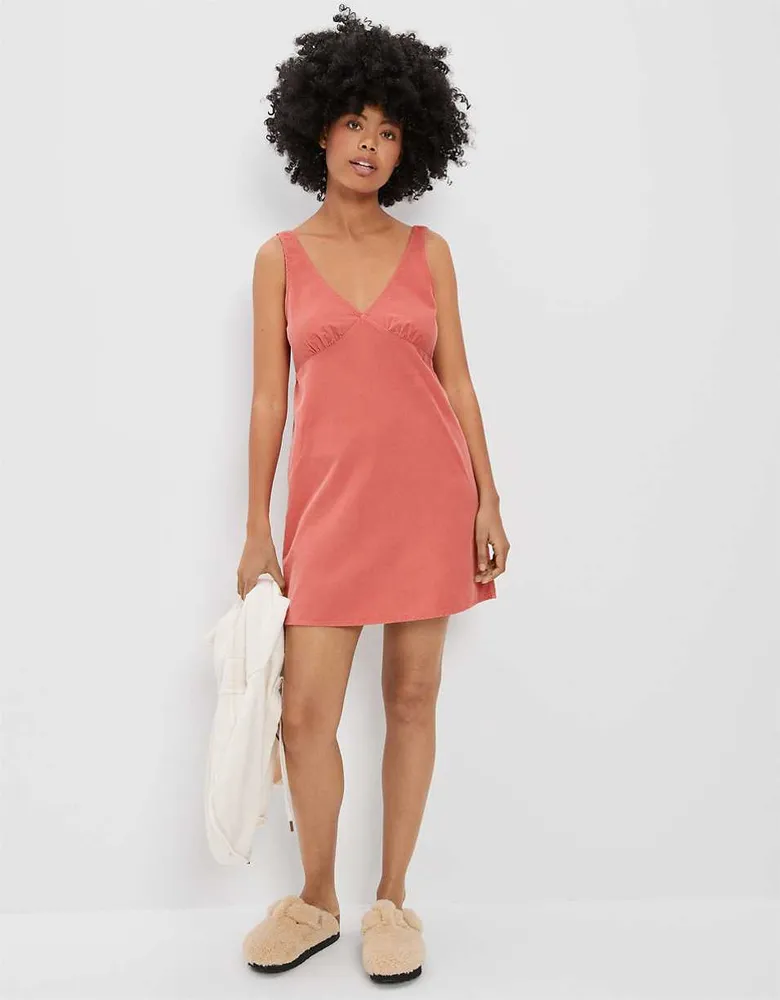 AE Corduroy Babydoll Mini Dress