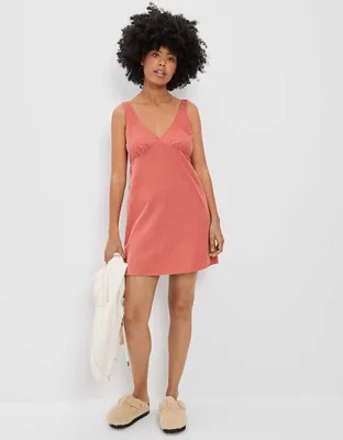 AE Corduroy Babydoll Mini Dress
